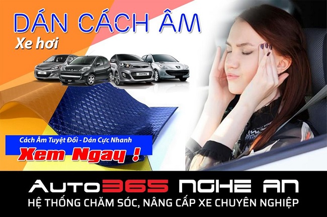 Dán cách âm xe hơi tại Hồng Minh Auto